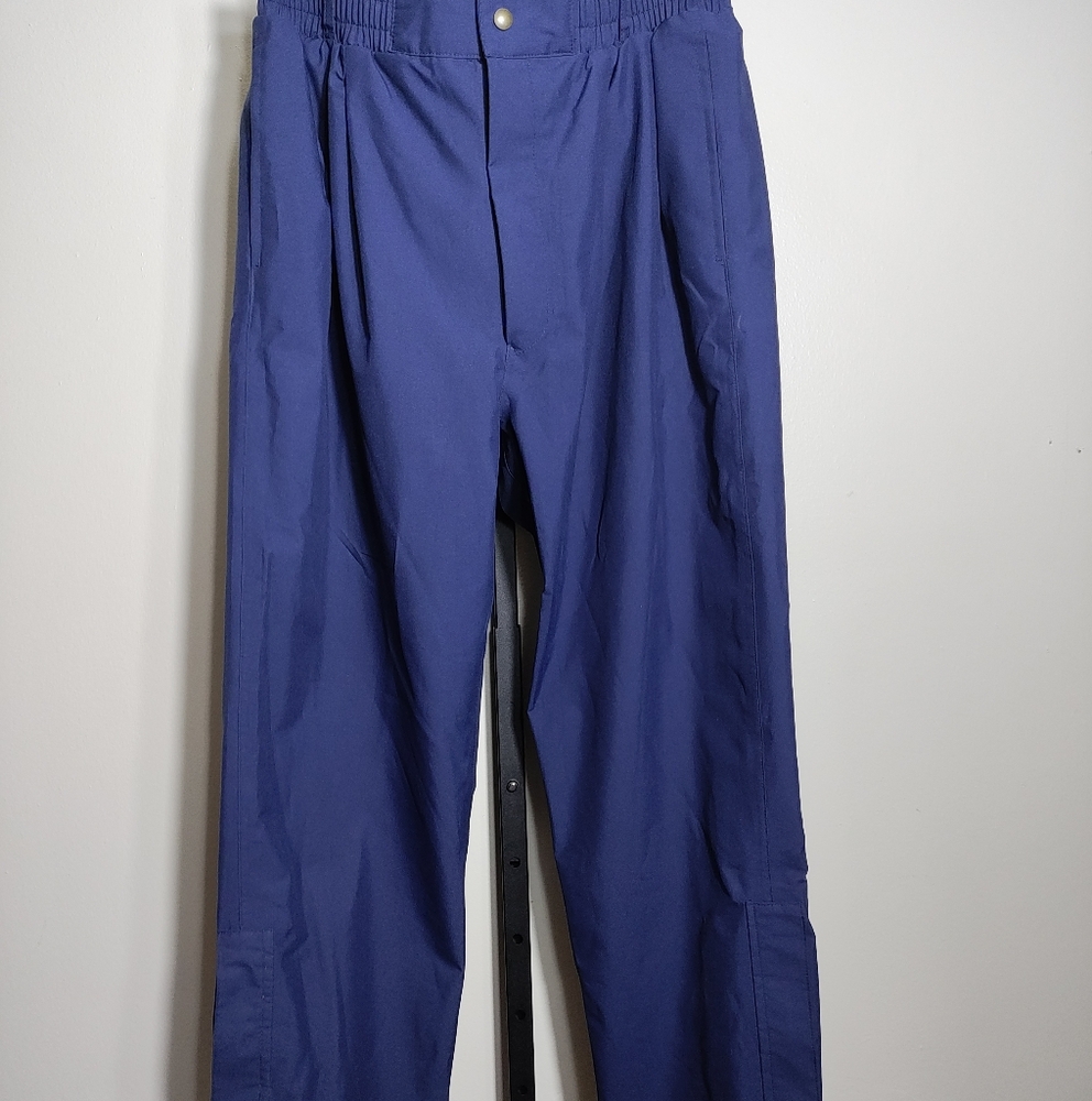 VintageTourney Gore-Tex Windproof Pants Blue Size Large